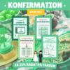 Konfirmationspakken - Lou Noire - Grøn - Spar 25% Konfirmationspakken - Lou Noire - Grøn - Spar 25%