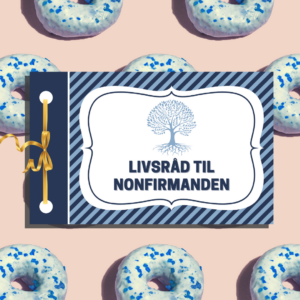 Livsråd til nonfirmanden - blå - Lou Noire - forside