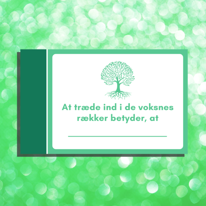 Livsråd til nonfirmanden - grøn - Lou Noire - De voksnes rækker