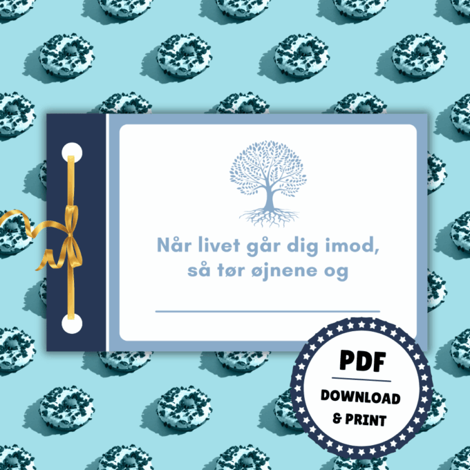 Nonfirmation - Livsråd til nonfirmanden - blå - Lou Noire Nonfirmation - Livsråd til nonfirmanden - blå - Lou Noire