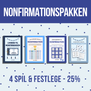 Nonfirmations-pakken - blå - Lou Noire - cover