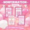 Nonfirmations-pakken - pink - Lou Noire - Underholdning til nonfirmation