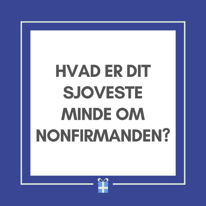 Samtalekort til nonfirmation - blå - Lou Noire - Underholdning til nonfirmation Samtalekort til nonfirmation - blå - Lou Noire - Underholdning til nonfirmation