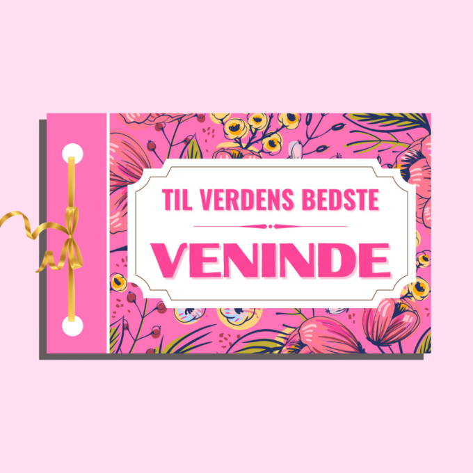 Til verdens bedste VENINDE - Lou Noire - Forside Til verdens bedste VENINDE - Lou Noire - Forside