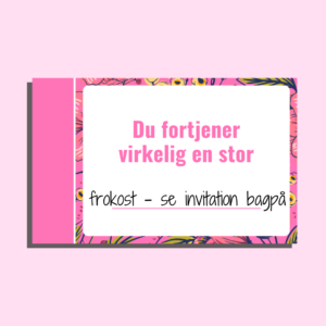Til verdens bedste VENINDE - Lou Noire - Gaveide til veninde