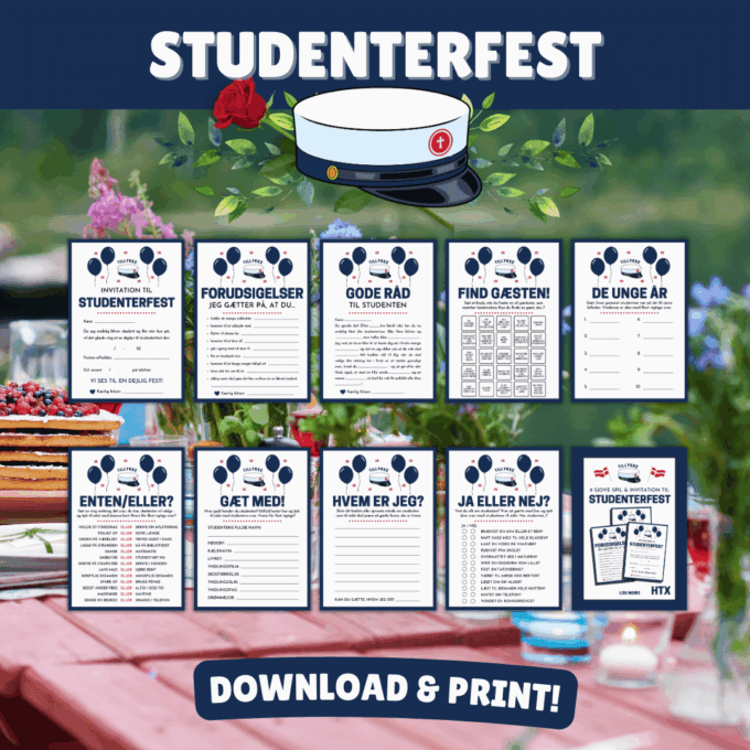 8 sjove spil og invitation til studenterfest - htx - Lou Noire - Sjovt indslag 8 sjove spil og invitation til studenterfest - htx - Lou Noire - Sjovt indslag