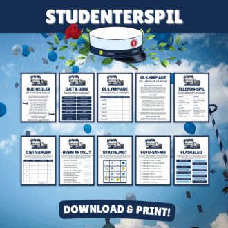 8 sjove spil til turen i studentervogn - htx - Lou Noire - Sjovt indslag