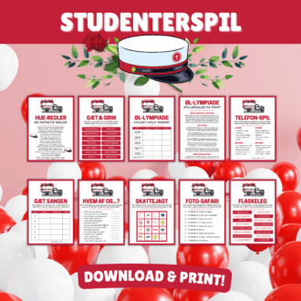 8 sjove spil til turen i studentervogn - stx - Lou Noire - Sjovt indslag