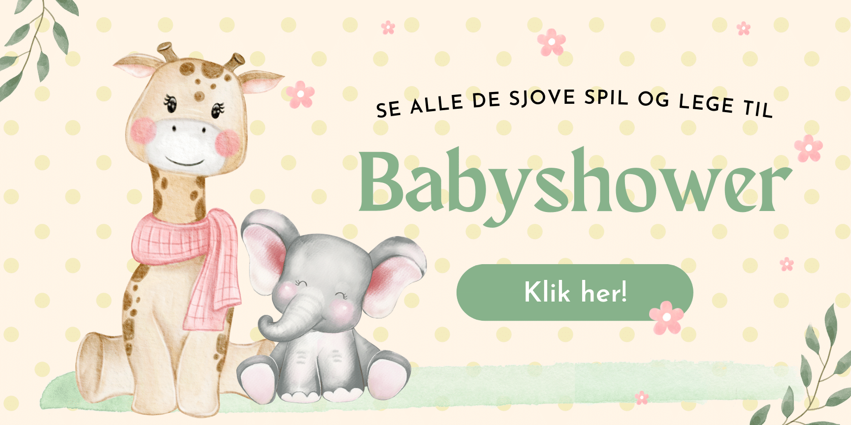 Banner - Babyshower - Lou Noire