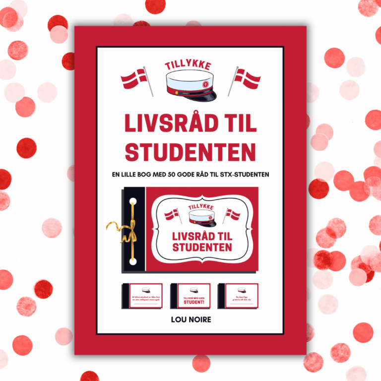 Lykkekager til studenterfest - stx - Lou Noire