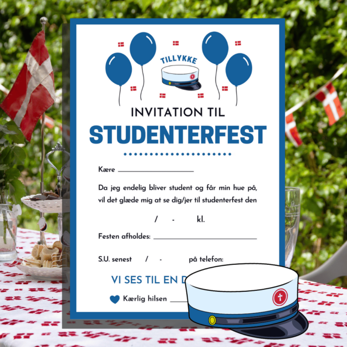 Lou Noire - 8 sjove spil og invitation til studenterfest - hhx - Indbydelse Lou Noire - 8 sjove spil og invitation til studenterfest - hhx - Indbydelse