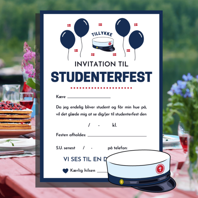 Lou Noire - 8 sjove spil og invitation til studenterfest - htx - Indbydelse Lou Noire - 8 sjove spil og invitation til studenterfest - htx - Indbydelse