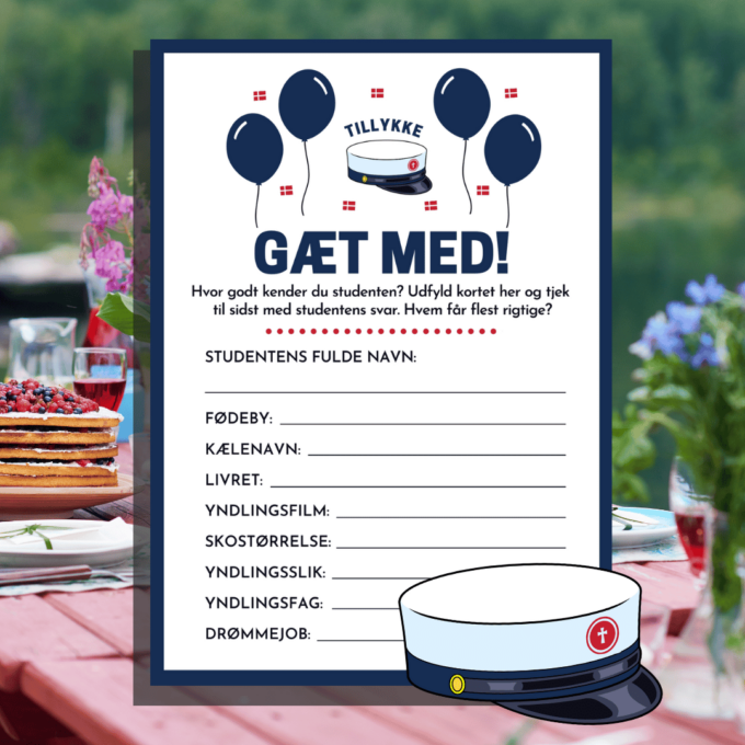 Lou Noire - 8 sjove spil og invitation til studenterfest - htx - Sjove lege Lou Noire - 8 sjove spil og invitation til studenterfest - htx - Sjove lege