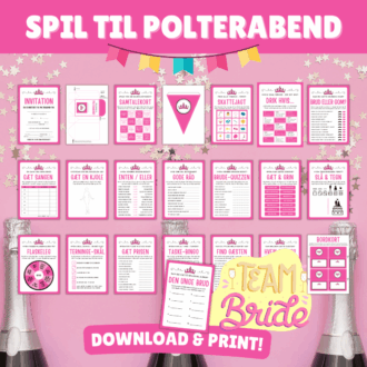 Print selv - Den Kæmpestore Polterabend-pakke - Lou Noire