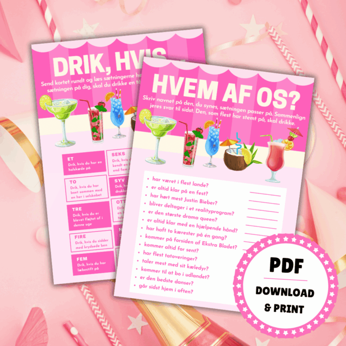 Quiz til fest - 10 sjove spil og festlege til venindeaften - Lou Noire Quiz til fest - 10 sjove spil og festlege til venindeaften - Lou Noire