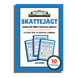 Skattejagt - hvem får først festival-bingo - Lou Noire - Cover
