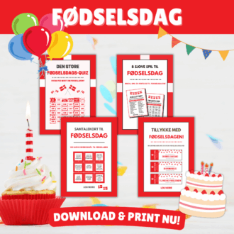 Cover - Den store fødselsdagspakke - Lou Noire