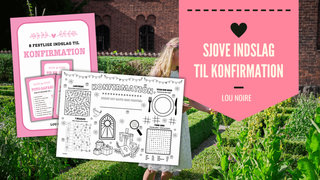 Sjove indslag til konfirmation - masser af gode ideer!
