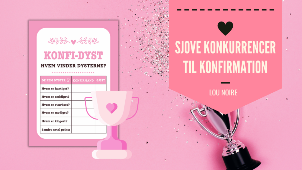 Sjove konkurrencer til konfirmation