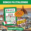 Bingo på italiensk - Lou Noire - Print selv