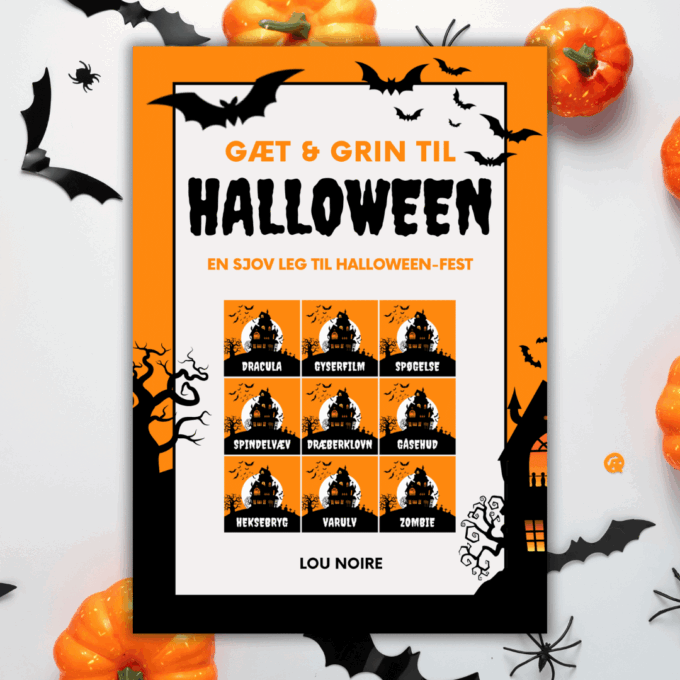 Gæt & grin til Halloween - Lou Noire - Cover