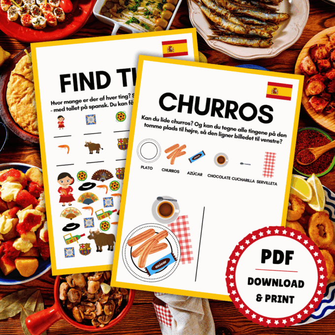 Rejs & Lær - Spanien - Lou Noire - Churros