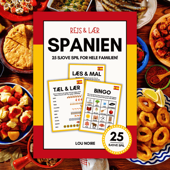 Rejs & Lær - Spanien - Lou Noire - Cover