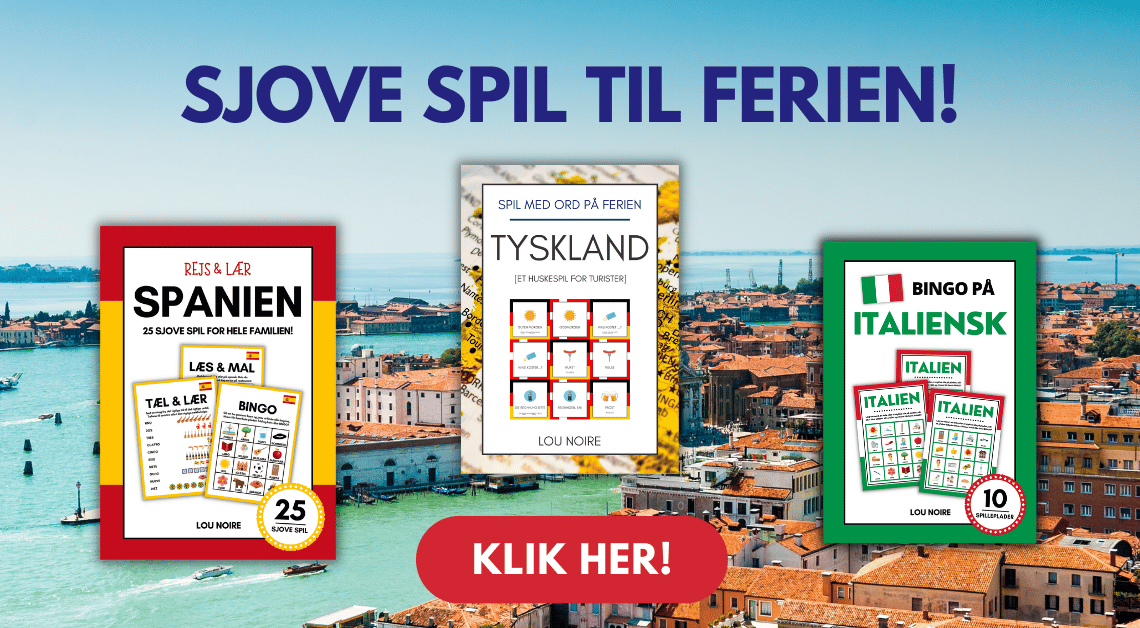 Sjove spil til ferie - Lou Noire - Banner