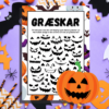 Aktivitetshæfte til Halloween - Lou Noire - Græskar