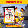 Bingo på tysk - Lou Noire - Print selv Bingo på tysk - Lou Noire - Print selv