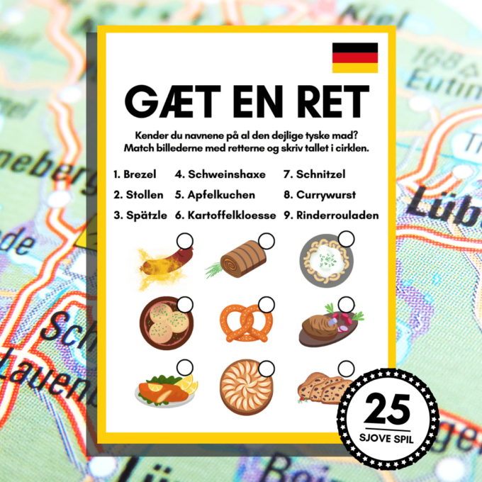 Rejs og Lær - Tyskland - Lou Noire - Familiespil