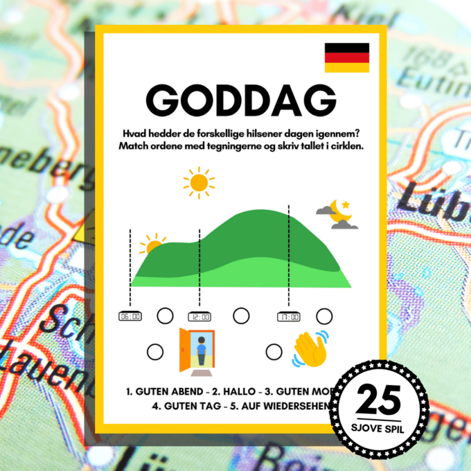 Rejs og Lær - Tyskland - Lou Noire - Goddag på tysk