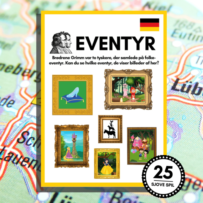 Rejs og Lær - Tyskland - Lou Noire - Grimms eventyr