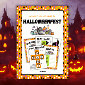 10 sjove spil og lege til Halloweenfest - Lou Noire - Cover