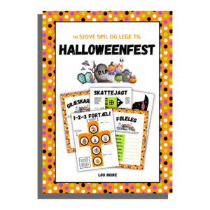 10 sjove spil og lege til Halloweenfest - Lou Noire - Cover