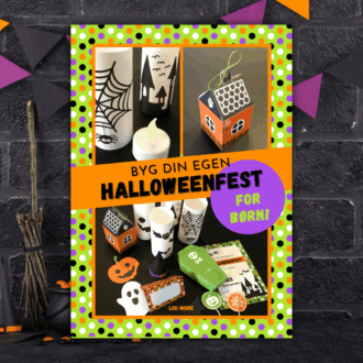 Byg din egen Halloweenfest - for børn - Lou Noire - Cover