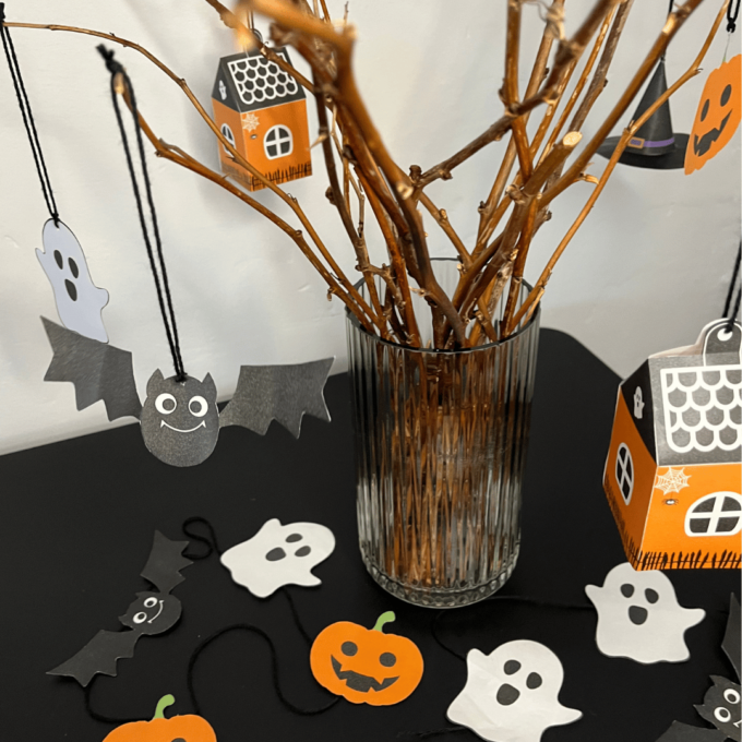 Byg din egen Halloweenfest - for børn - Lou Noire - Guirlande