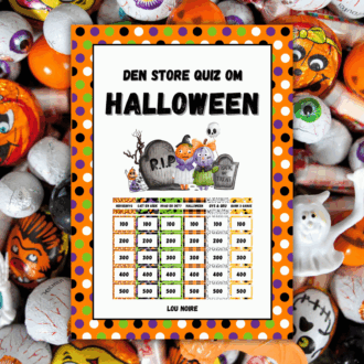 Den Store Quiz om Halloween - Lou Noire - Cover