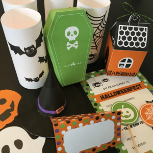 Lou Noire - Byg din egen Halloweenfest - for børn - Festpynt til Halloween