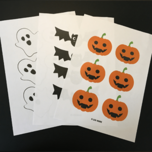 Sådan laver du en guirlande til Halloween - Lou Noire - Skabelon