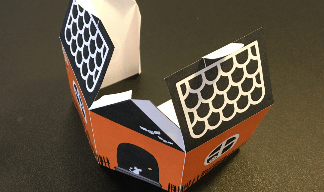 Sådan laver du et spøgelseshus til Halloween - Lou Noire - Krea DIY