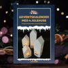 Advents-kalender med 4 julehuse - Lou Noire - Cover