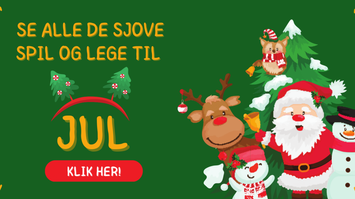 Banner - Spil og lege til jul - Noire