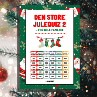 Den Store Julequiz 2 - for hele familien - Lou Noire - Cover