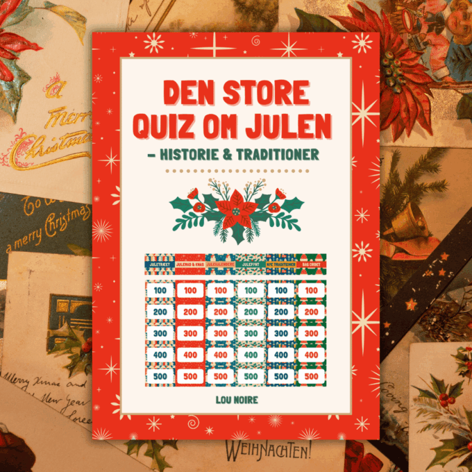 Den Store Quiz Om Julen - Lou Noire - Cover