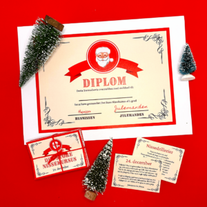 Det store nissekursus - Lou Noire - Diplom til små nisser