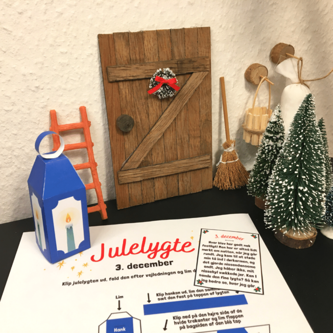 Nissebreve - Lou Noire - Lygte til nissedør