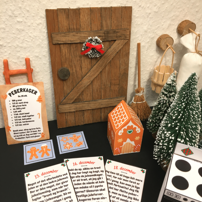 Nissebreve - Lou Noire - Opskrift på peberkager
