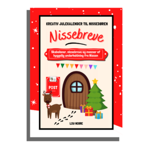 Nissebreve - en kreativ julekalender til nissedøren - Cover - Lou Noire