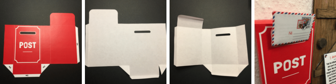 Sådan samler du nissens postkasse - Nissebreve - Lou Noire